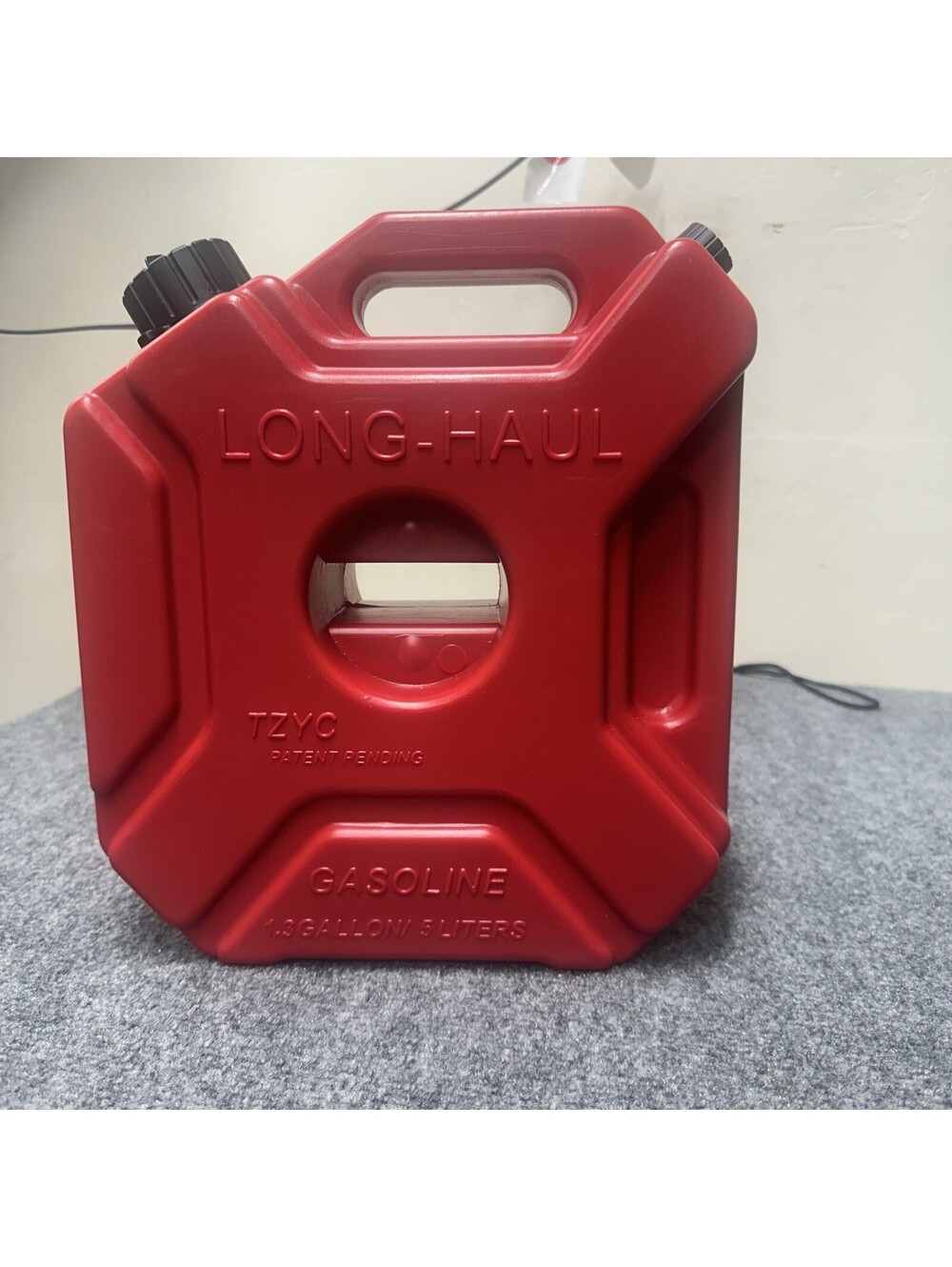 Long Haul Red Tzyc 5 Liters / 1.3 Gallons Gas TankPlastic Off Road